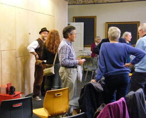 Feast of Fools in Carriage House for first meeting
